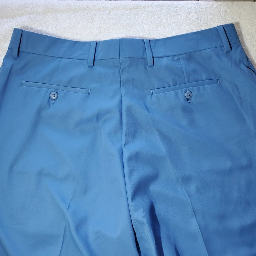 ALAN FLUSSER GOLF Blue Men's Pants, 38W x 32L - Picture 2 of 7